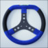 Steering Wheel KG Alcantara Blue