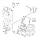 Rotax Max Engine Parts - Electrical Assembly