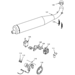 Vortex Mini Rok Engine Parts - Ignition / Exhaust Assemblies