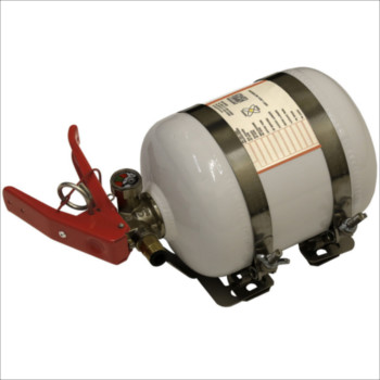 SPA Design Slim Line 1.25 Litre AFFF Fire Extinguisher Alloy Mechanical