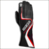 Glove Sparco Record Karting Black/Red