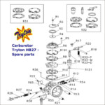 IAME X30 Engine Parts-Tryton H27 Carburettor