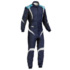 Racesuit OMP One-S1 Navy Blue/White/Cyan
