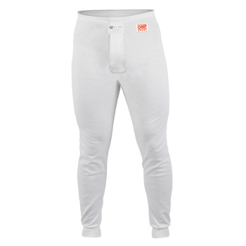 Underwear OMP Long Pants White FIA / SFI