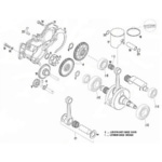 Rotax Max/Max EVO Engine Parts - Bottom End Assembly