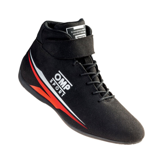 Race Boots OMP Sport FIA Black | Concept Racegear