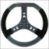 Steering Wheel CRG Flat Top Carbon 320 mm