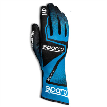 Glove Sparco Rush Karting Light Blue/Black