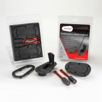 Aerocatch Bonnet Latch Kit Above Panel Alloy Strike Pin