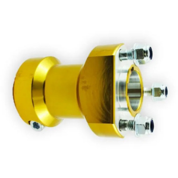 Wheel Hub Rear 30 x 93 x 6/8 mm Gold Ital