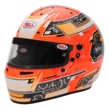 Helmet BELL RS7-K Stamina Anthracite/Orange
