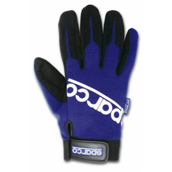 Glove Sparco Meca 2 Blue Size M