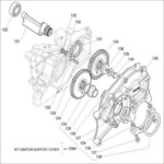 IAME X30 Engine Parts-Balance Shaft Assembly