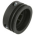 Axle Pulley 50mm Black Plastic For External Water Pump