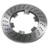 Brake Disc Rotor Radially Vented & Cross Drilled